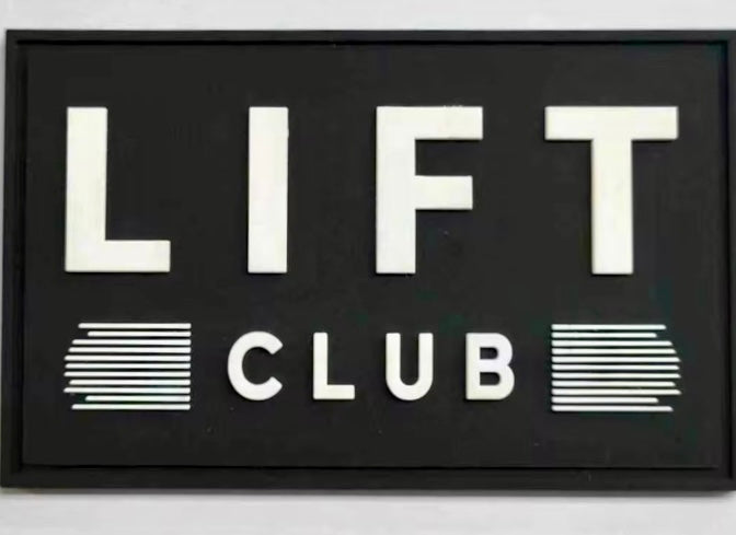 LIFT CLUB patch